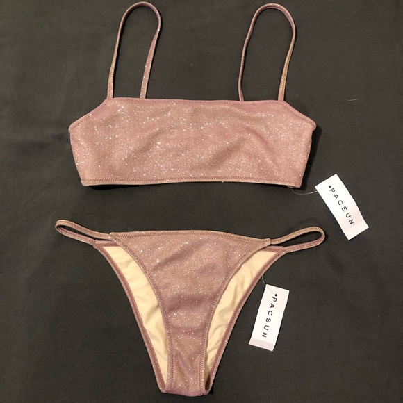 PacSun Other - shimmery pacsun bikini set- NWT!!